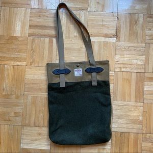 Filson felt/canvas tote bag made in USA
